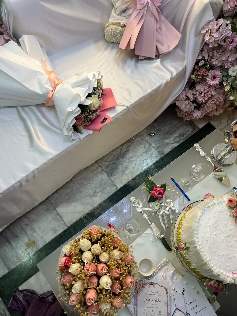 طاولة الاحتفال